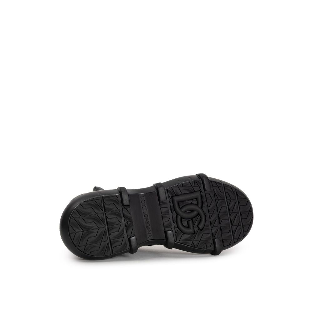 Chaussures richelieu et derby en cuir noir Dolce &amp; Gabbana