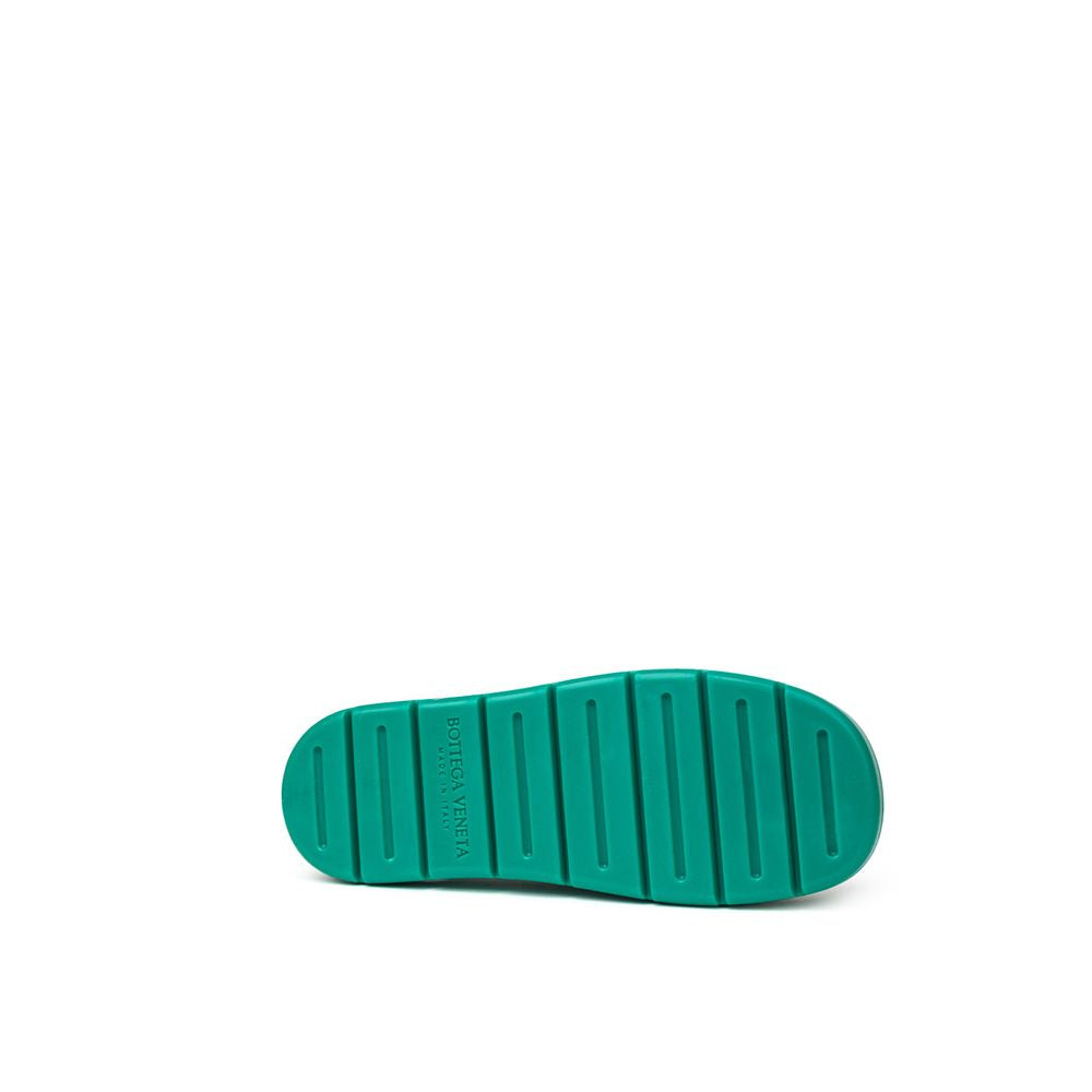 Chaussons en coton vert Bottega Veneta