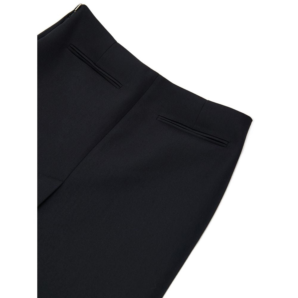 Jupe en laine noire Gucci