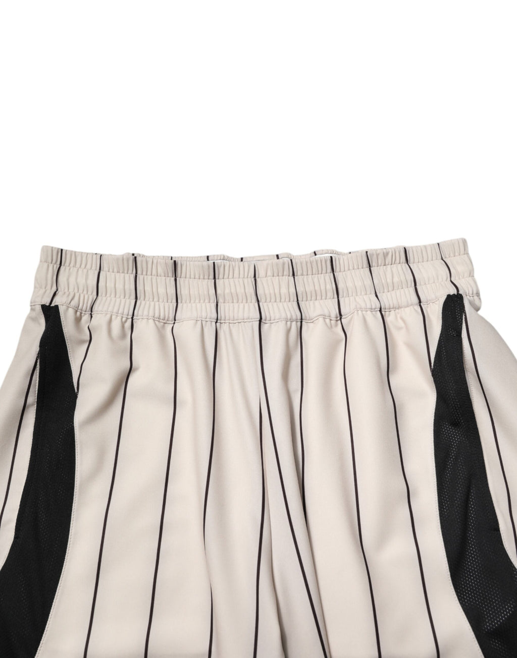 Short de survêtement Dolce &amp; Gabbana en polyester blanc cassé avec logo DG