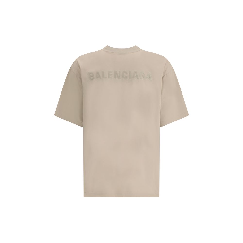 T-shirt avec logo Balenciaga