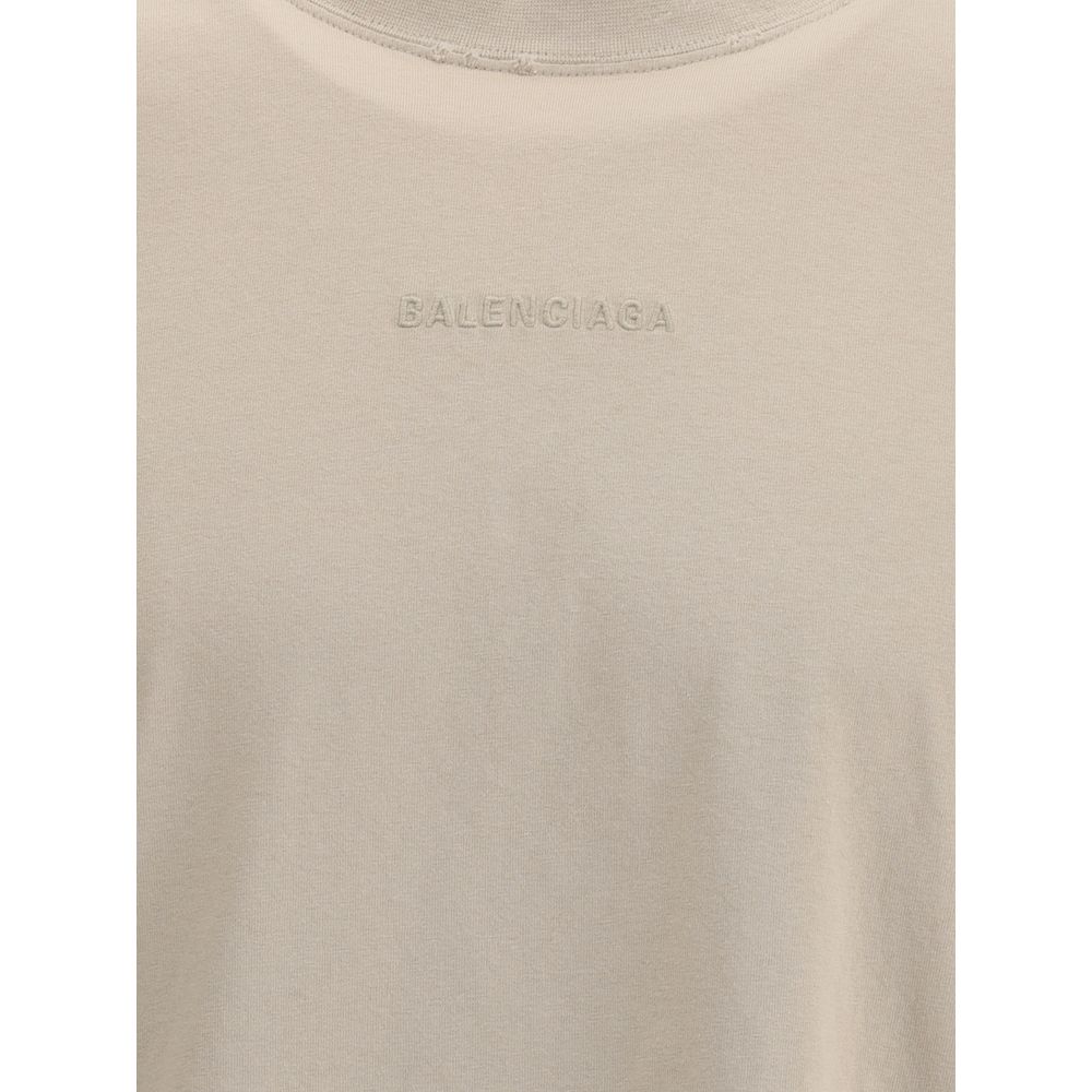 T-shirt avec logo Balenciaga