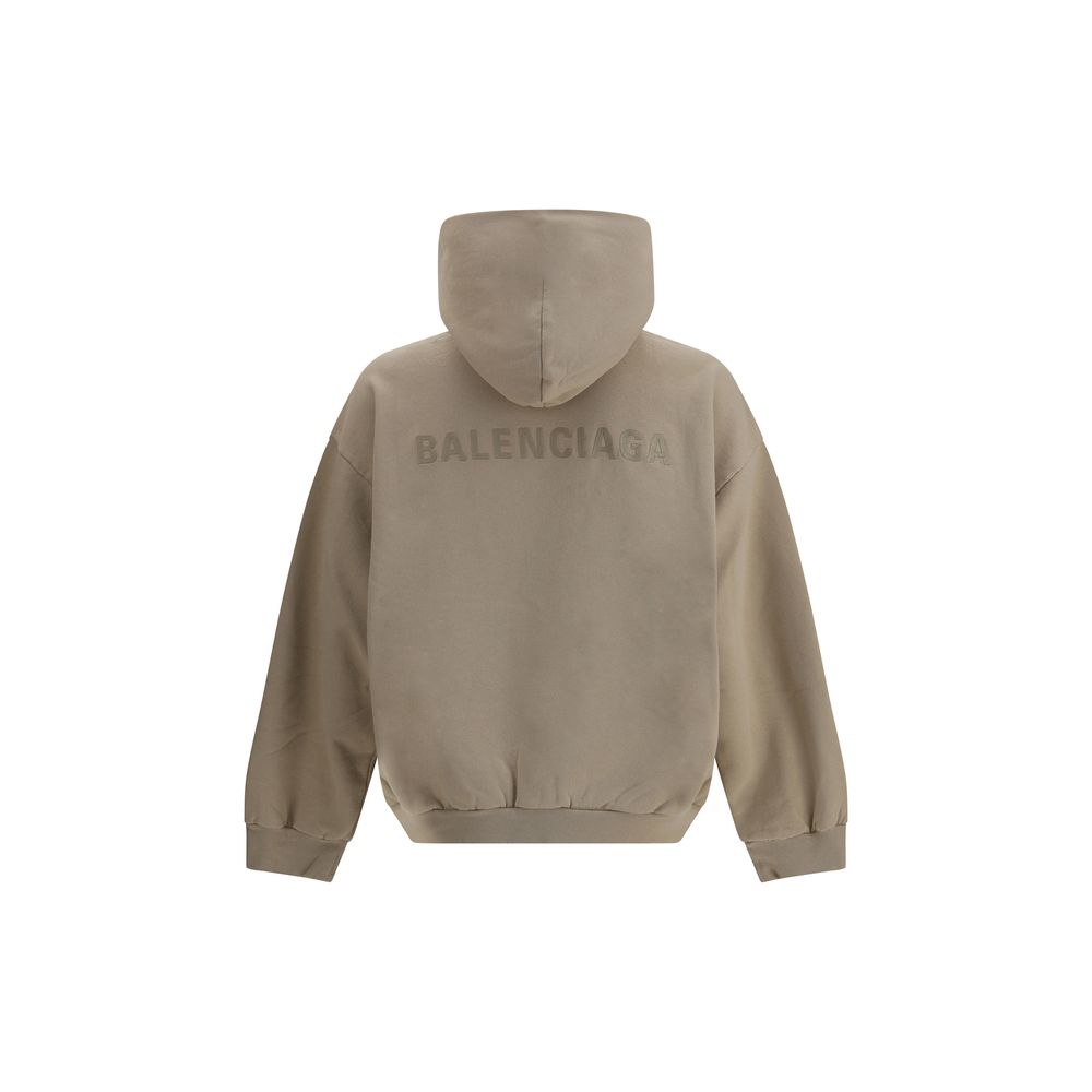 Sweat à capuche surdimensionné Balenciaga