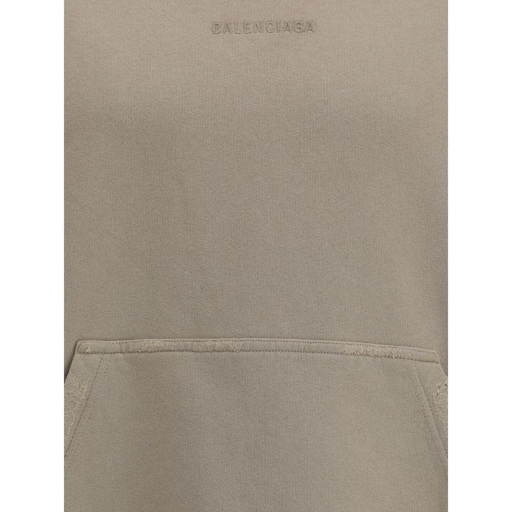 Sweat à capuche surdimensionné Balenciaga