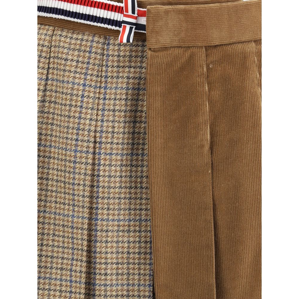 Thom Browne Pleated Miniskirt