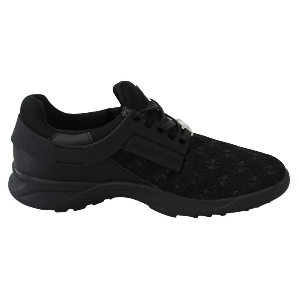 Baskets Plein Sport en polyester noir