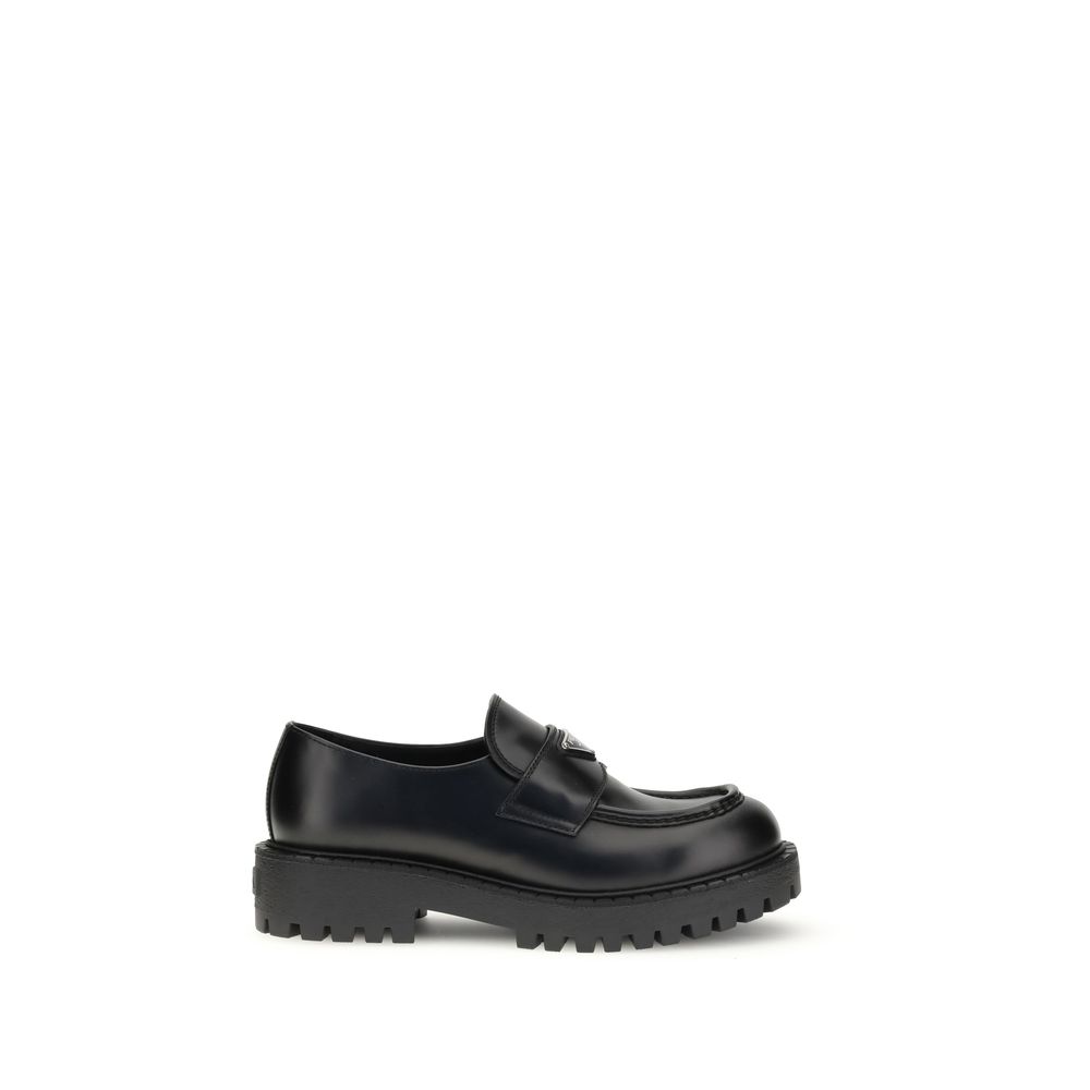 Mocassins Prada Double Chocolat