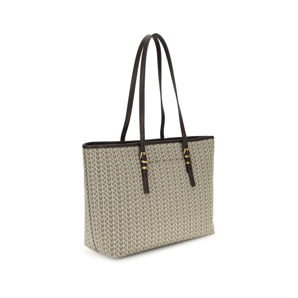 Grand sac fourre-tout Michael Kors Quinn avec logo jacquard