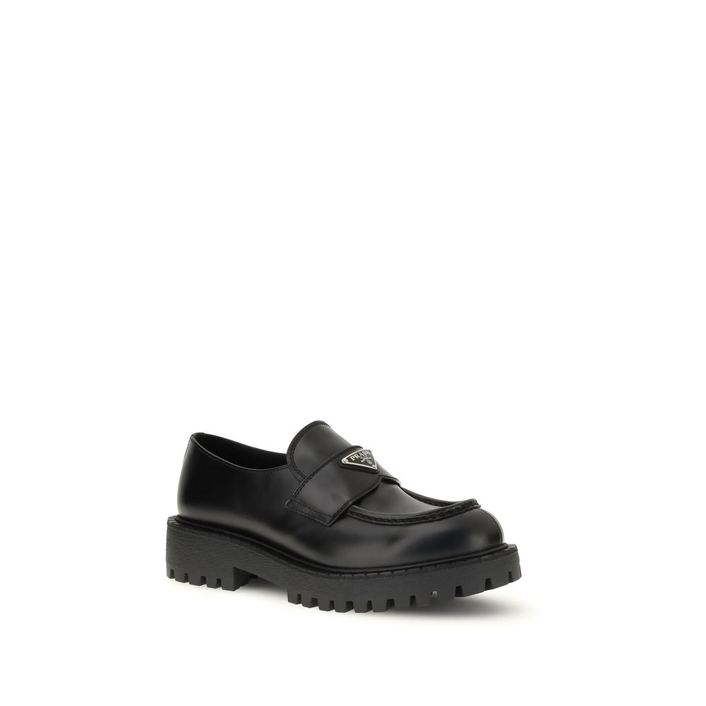 Mocassins Prada Double Chocolat