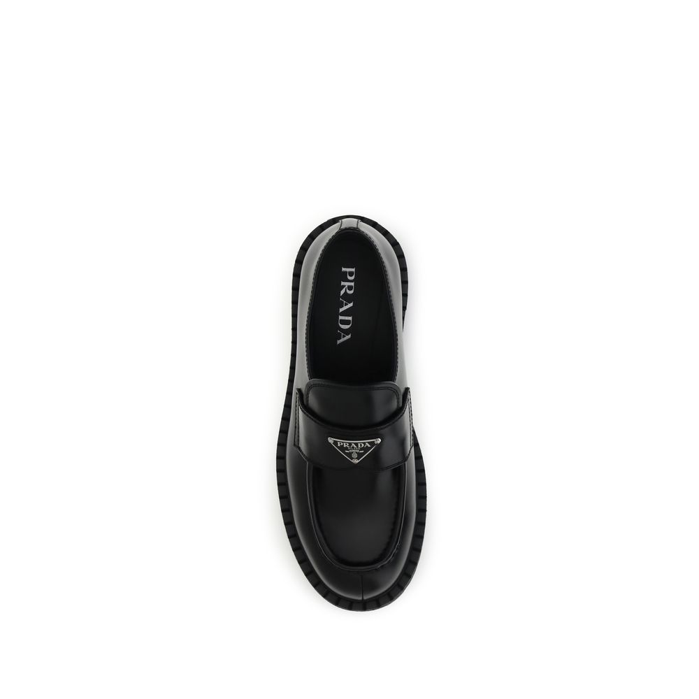 Mocassins Prada Double Chocolat