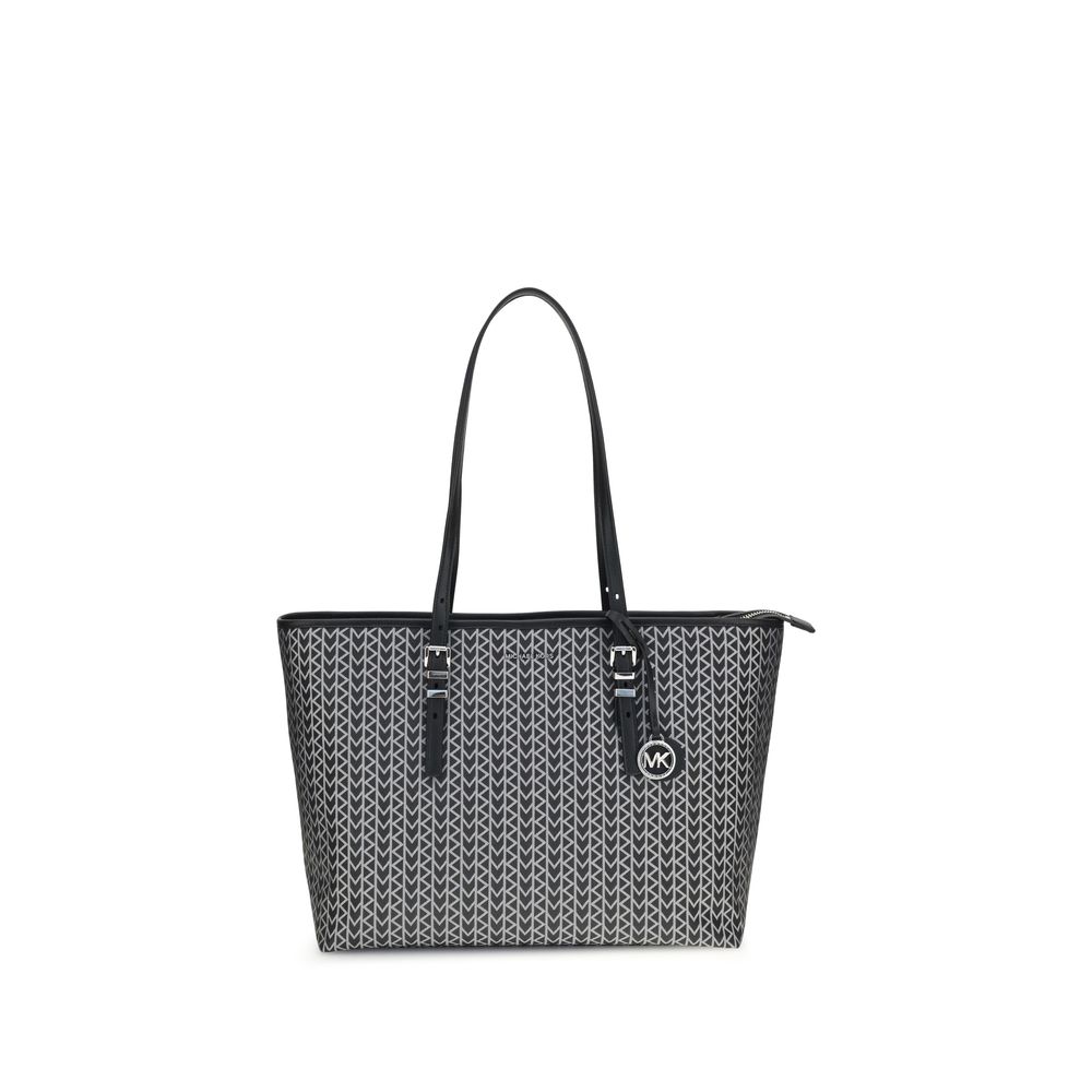 Grand sac fourre-tout Michael Kors Quinn avec logo jacquard