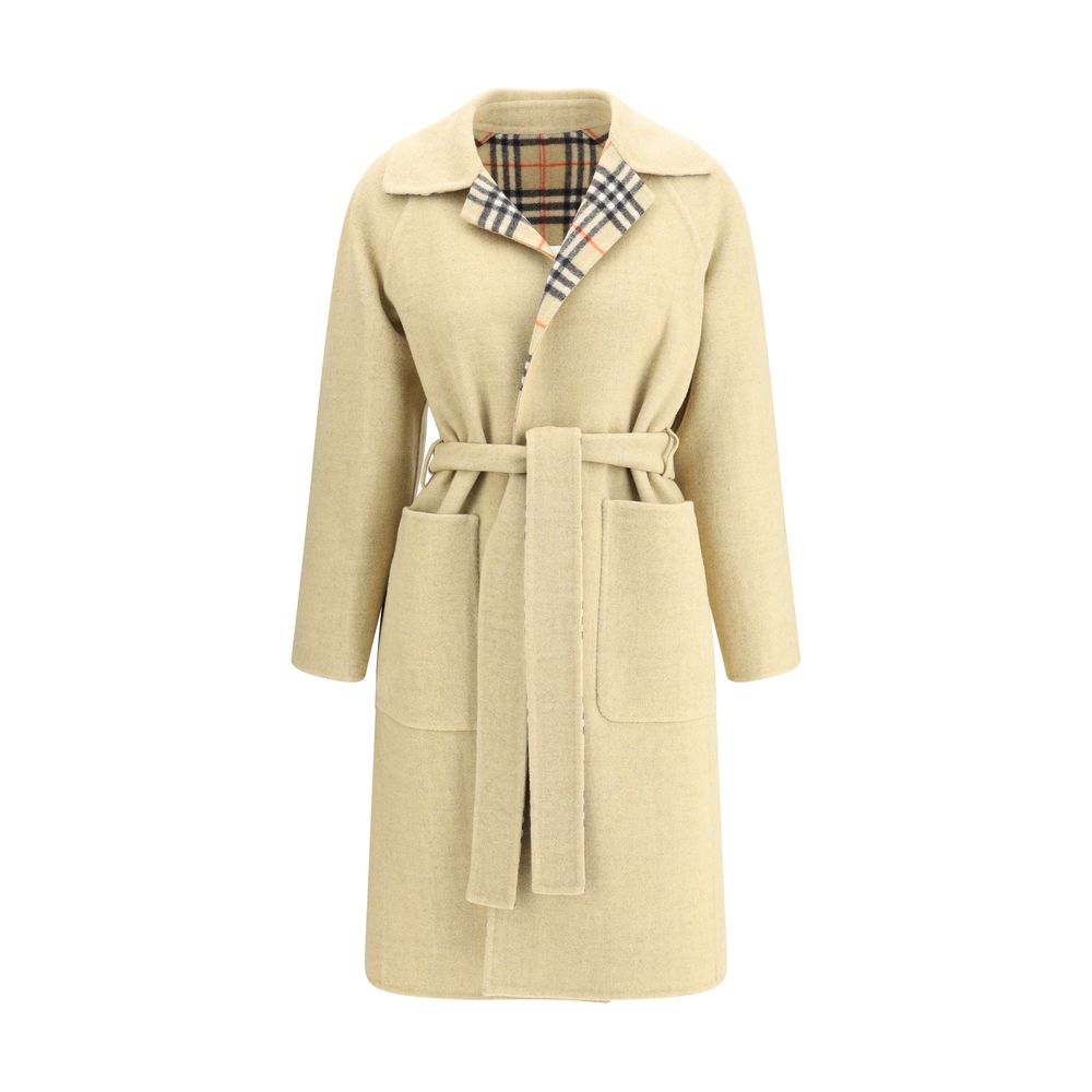 Manteau réversible en laine Burberry