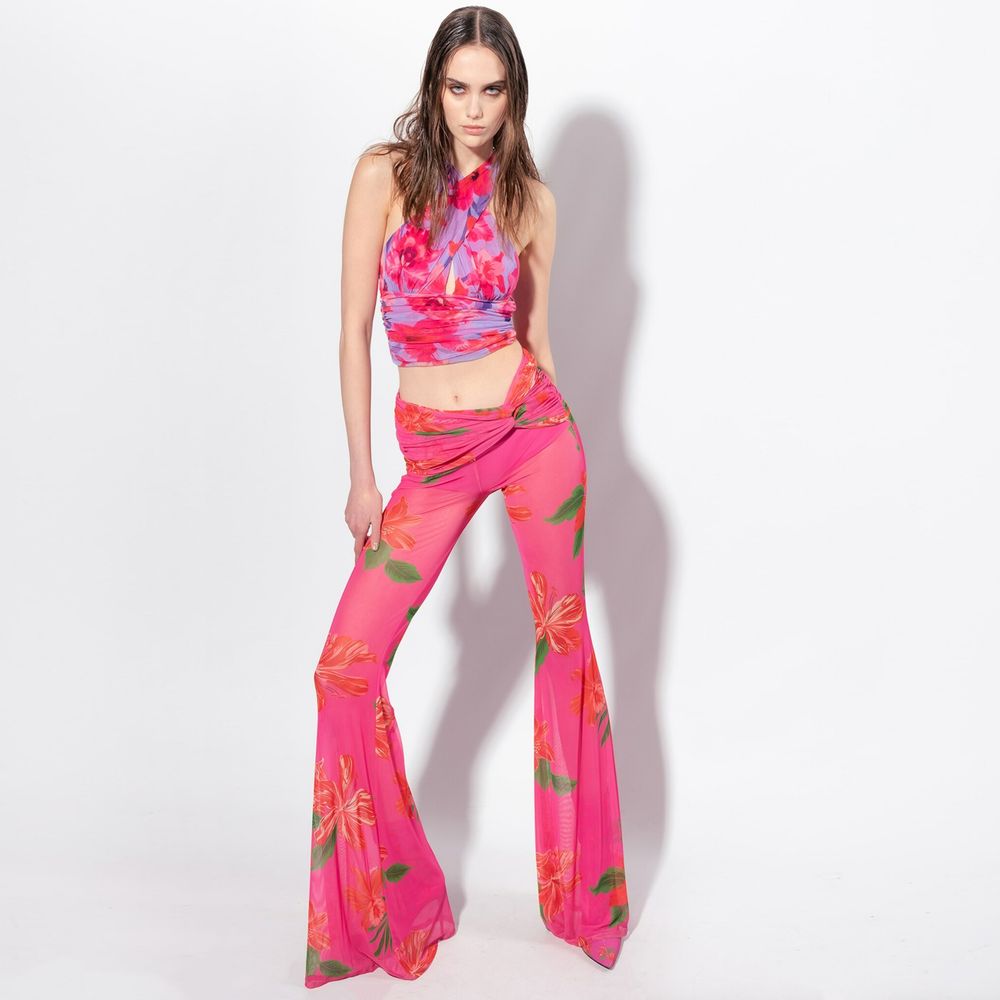 Jean et pantalon en polyester multicolore PINKO