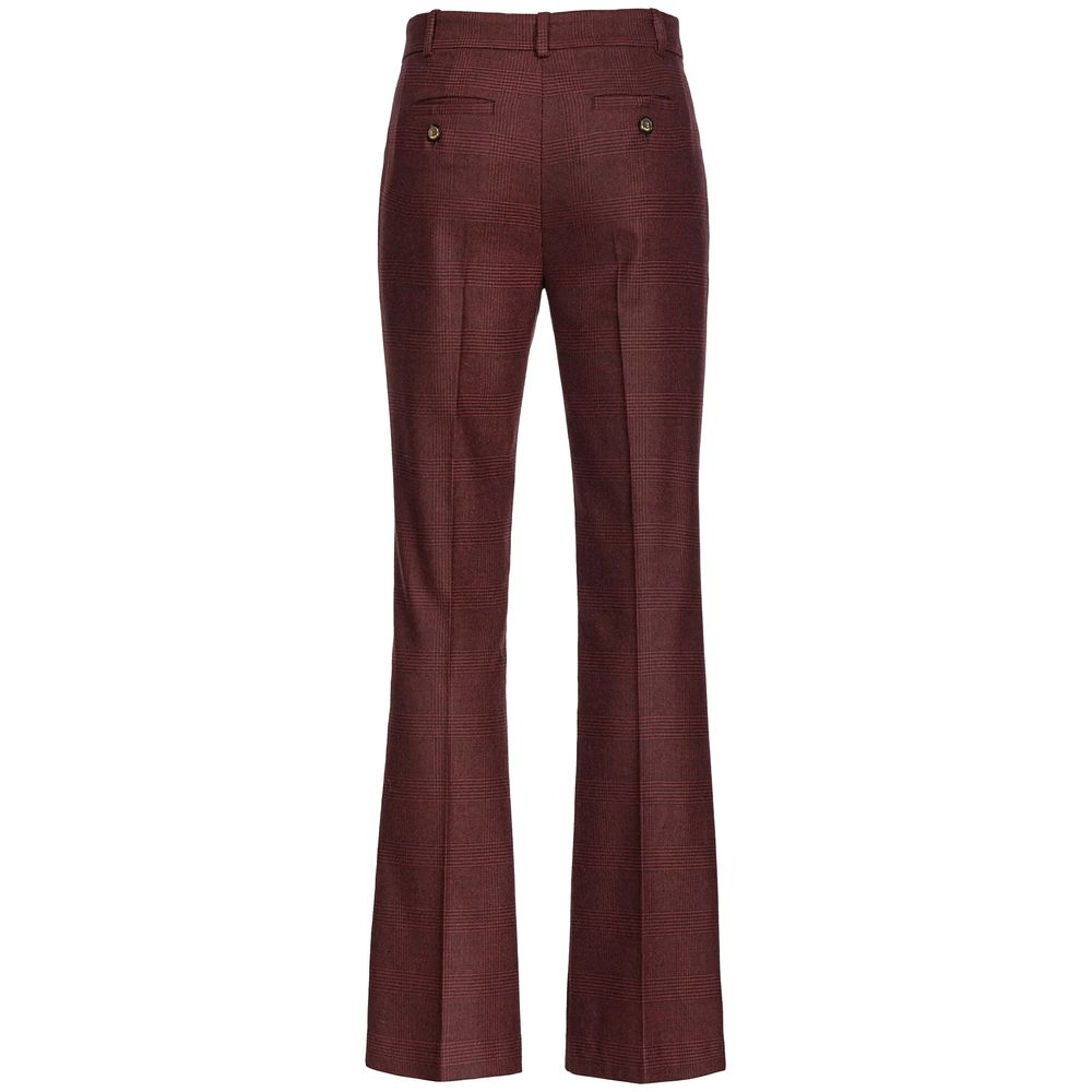 Jean et pantalon en polyester rouge PINKO