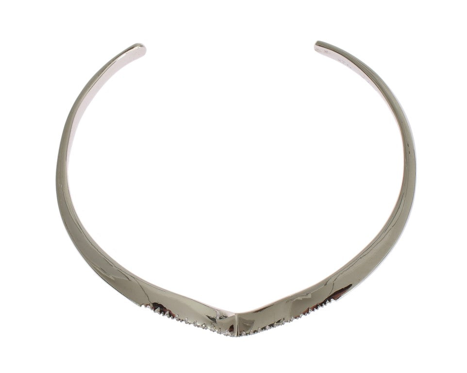 Bracelet jonc Nialaya Skyfall en argent 925 et zircones cubiques