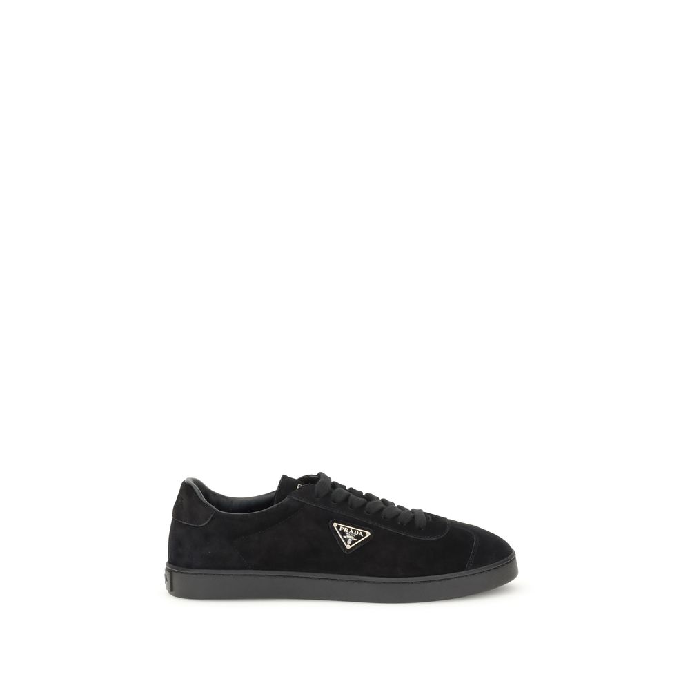 Baskets en daim Prada