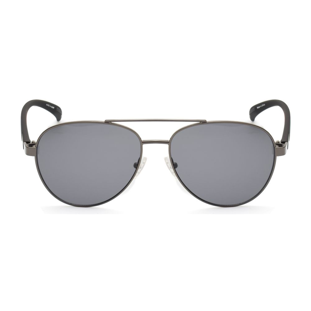 Lunettes de soleil en métal gris Kenneth Cole