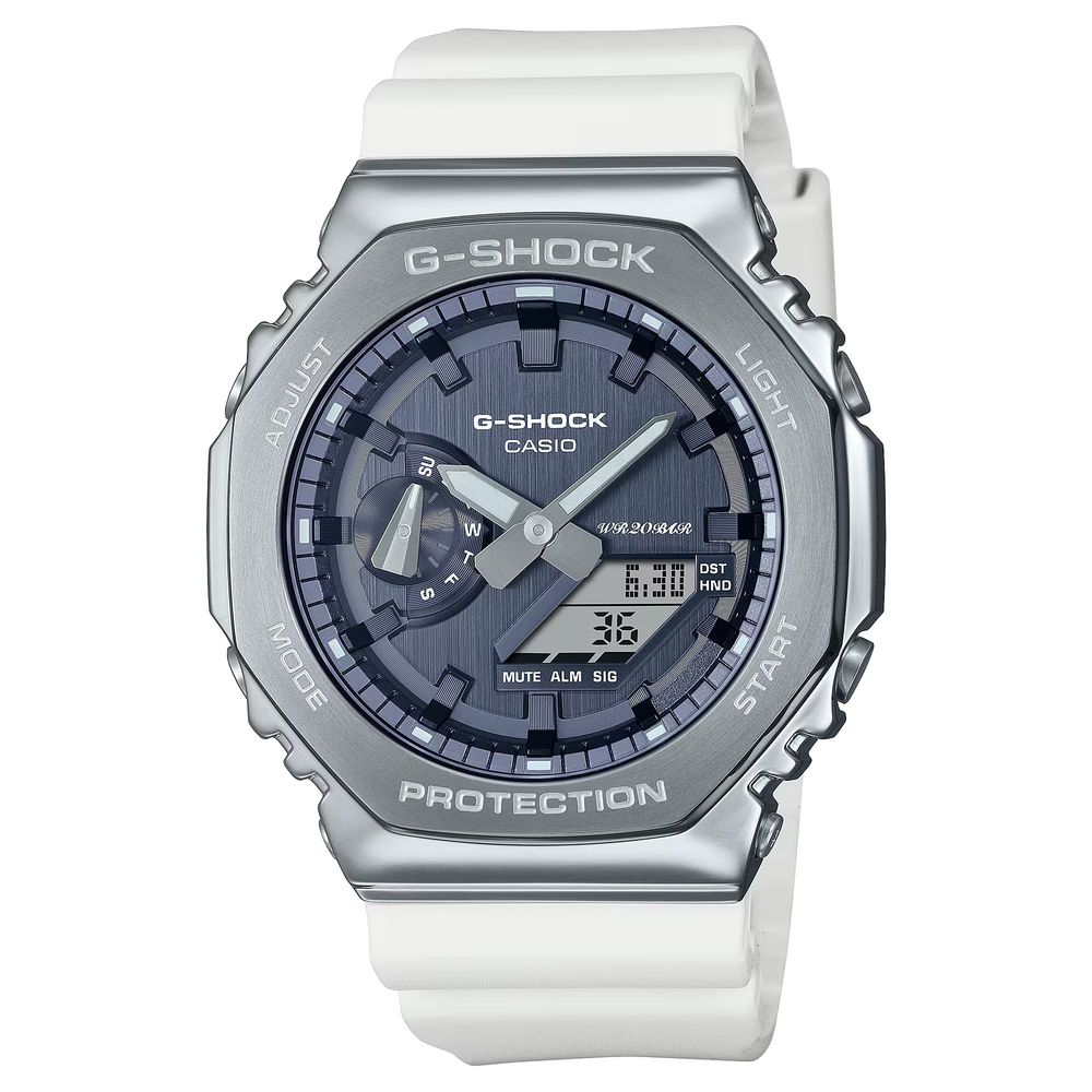 Montre synthétique blanche Casio