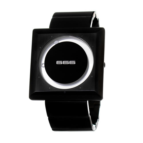 666BARCELONA Black Stainless Steel Watch