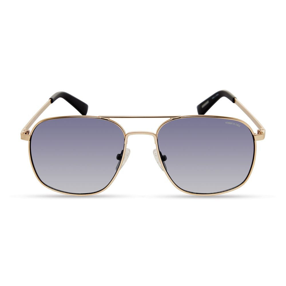Lunettes de soleil en métal doré Kenneth Cole