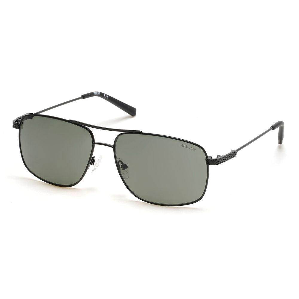 Lunettes de soleil en métal noir Kenneth Cole