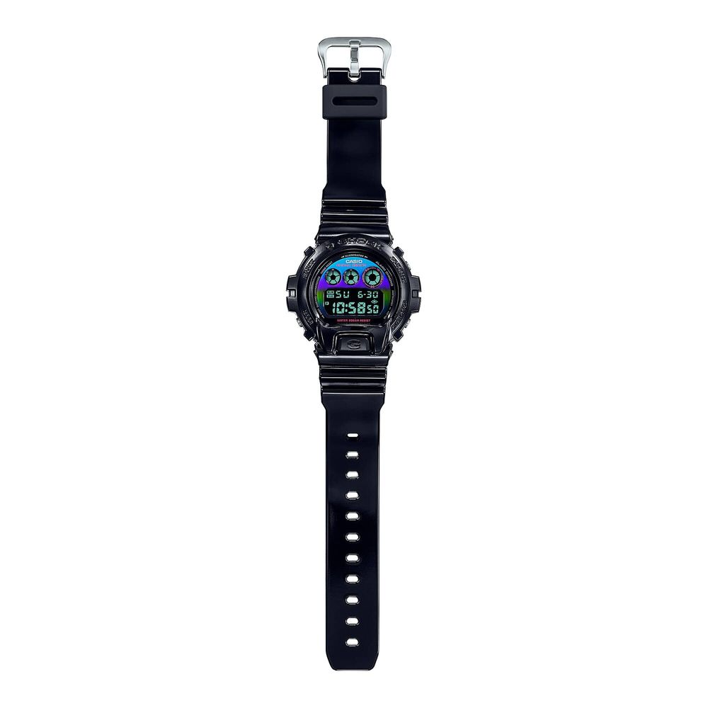 Montre Casio en résine noire