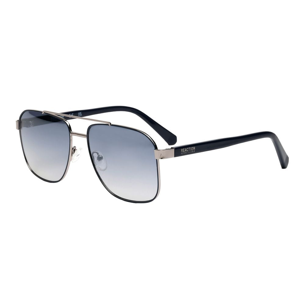 Lunettes de soleil en métal noir Kenneth Cole