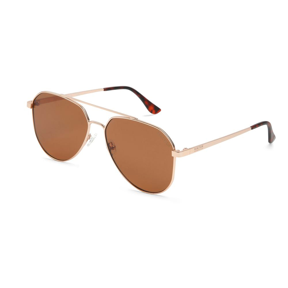 Lunettes de soleil en métal doré Kenneth Cole