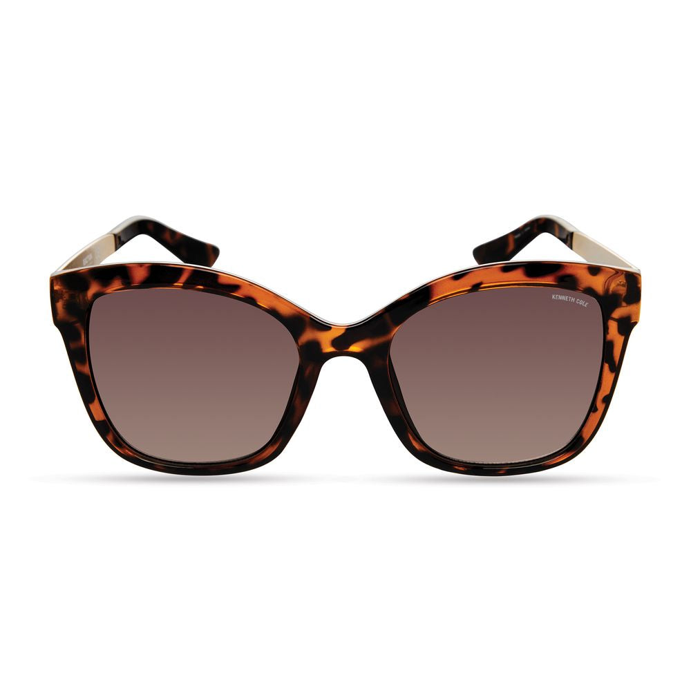 Lunettes de soleil injectées marron Kenneth Cole