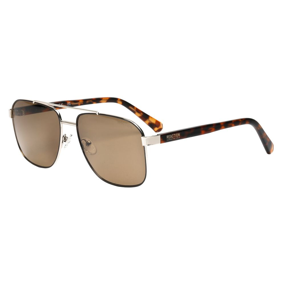 Lunettes de soleil en résine marron Kenneth Cole