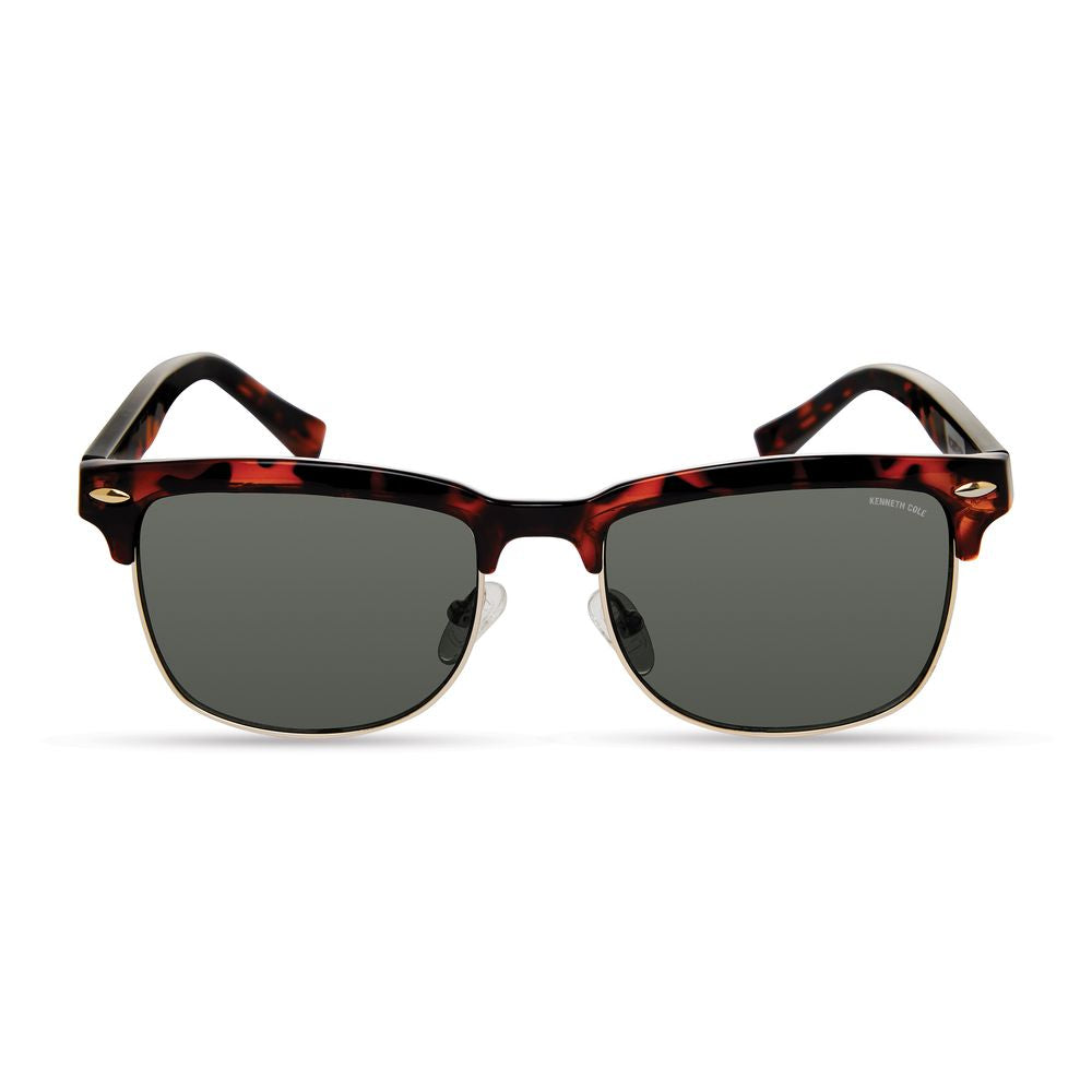 Lunettes de soleil en acétate marron Kenneth Cole