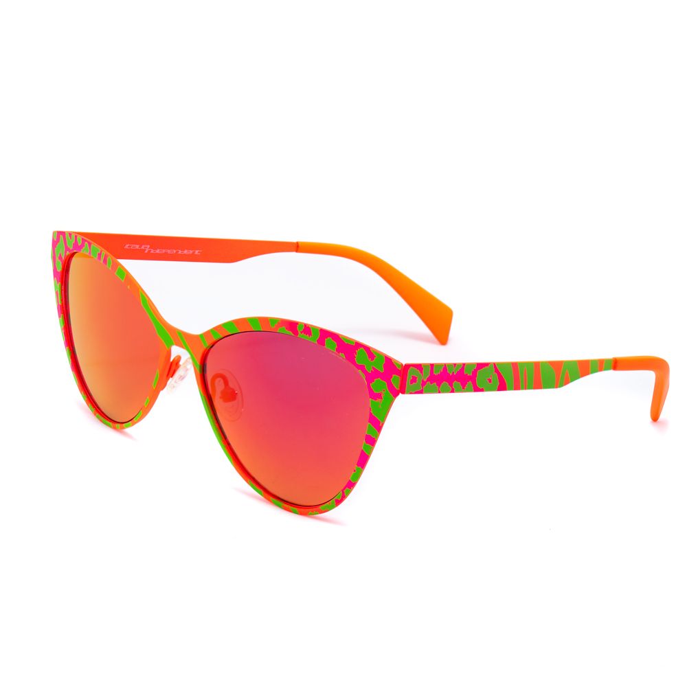 Lunettes de soleil en métal rouge Italia Independent