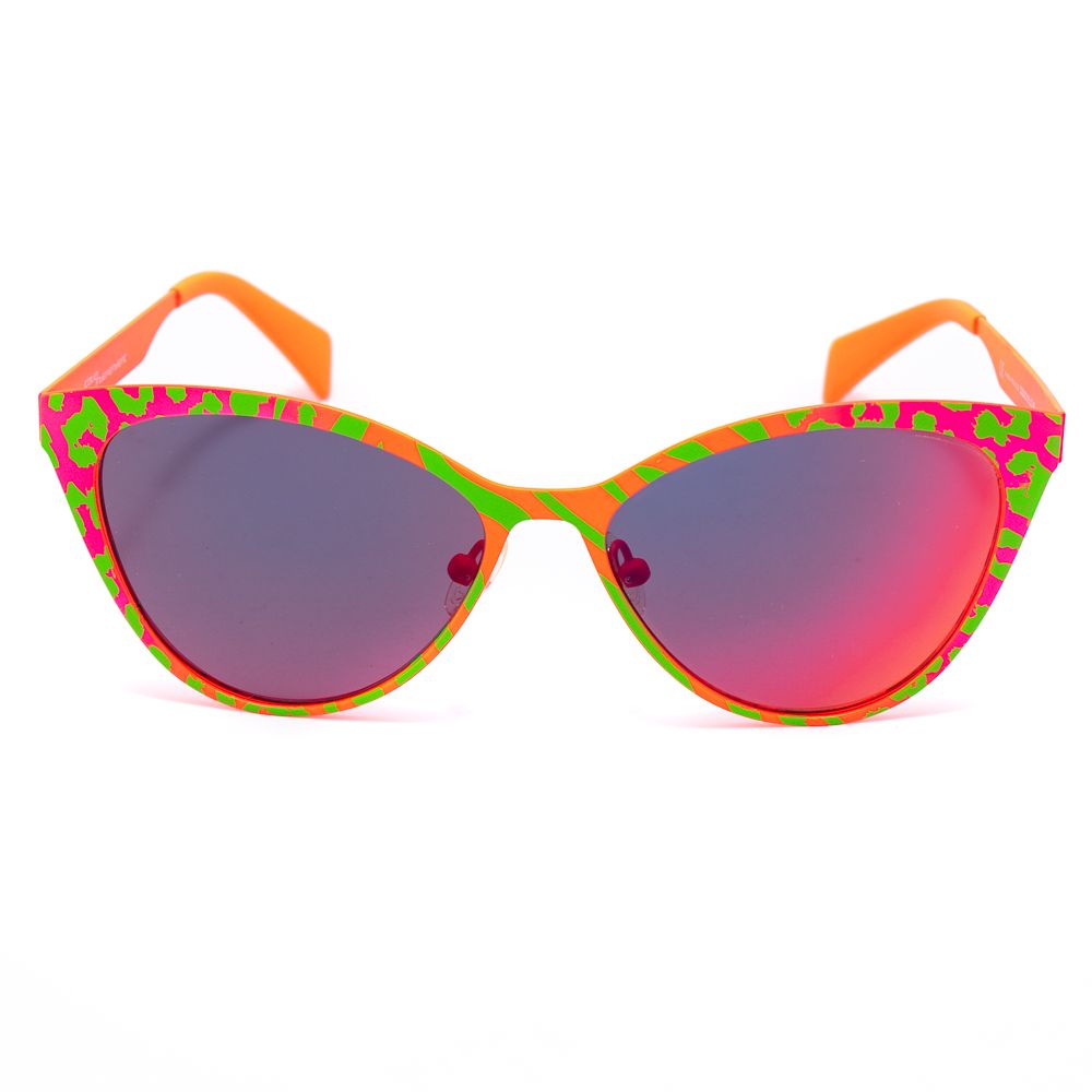 Lunettes de soleil en métal rouge Italia Independent