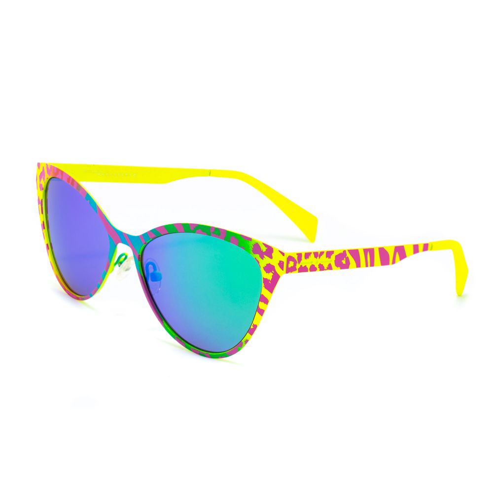 Lunettes de soleil en métal rouge Italia Independent