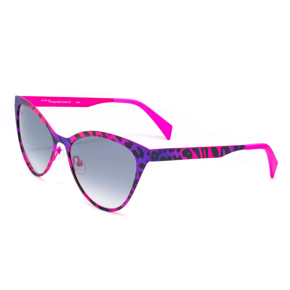 Lunettes de soleil en métal violet Italia Independent