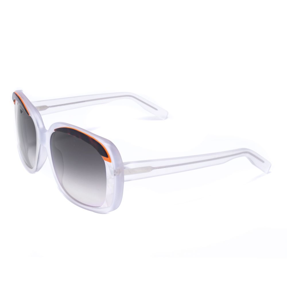 Lunettes de soleil en acétate blanc Italia Independent