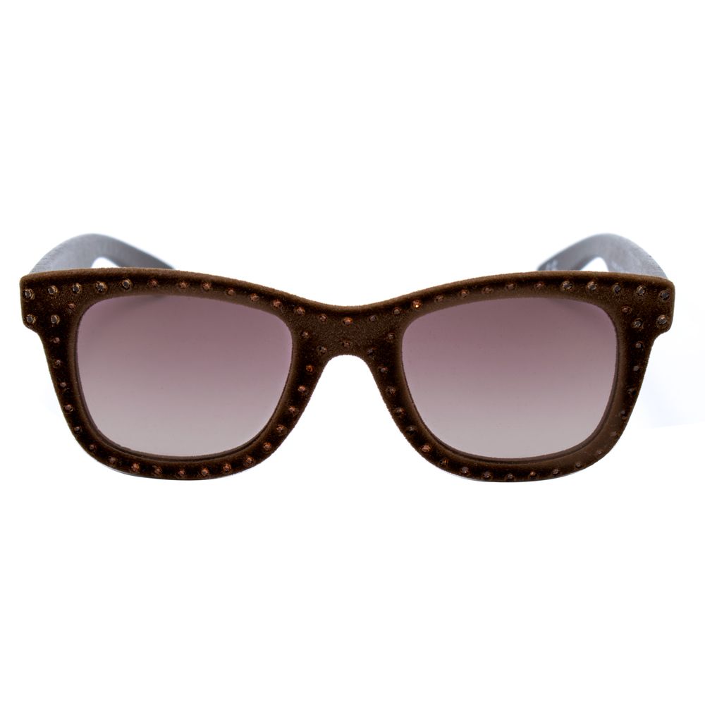 Lunettes de soleil en acétate marron Italia Independent
