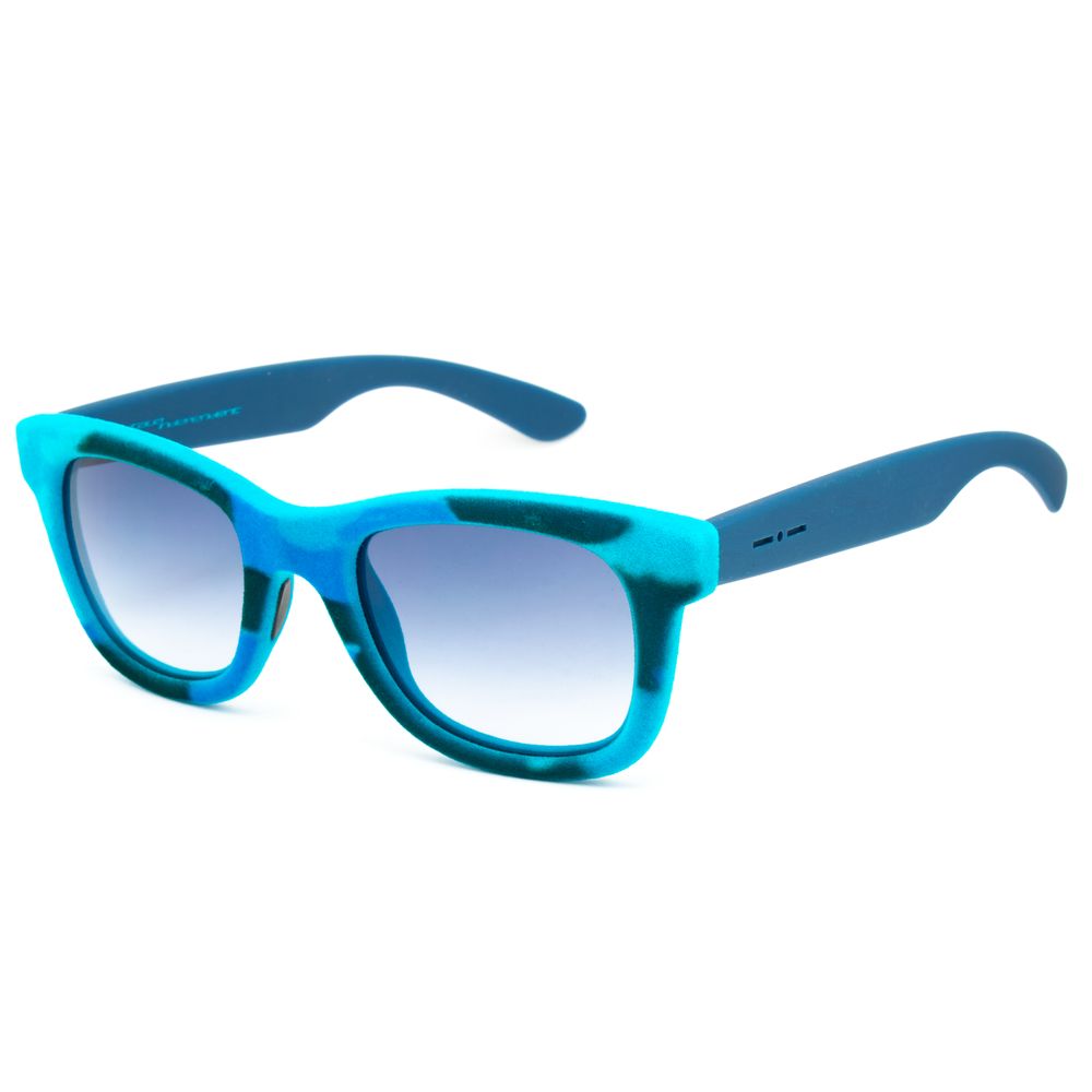 Lunettes de soleil Italia Independent en acétate bleu