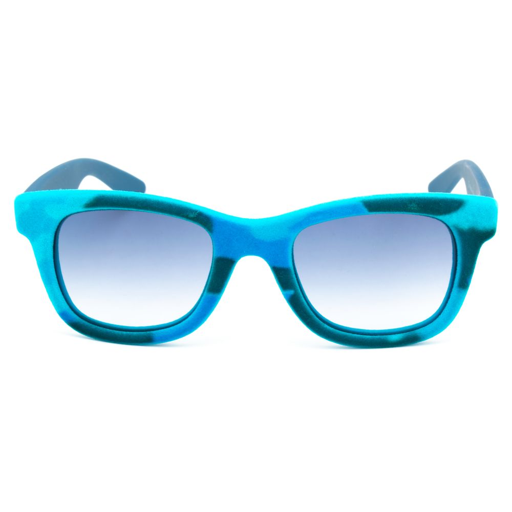 Lunettes de soleil Italia Independent en acétate bleu