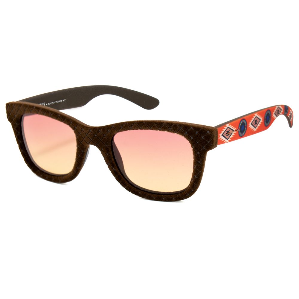 Lunettes de soleil en acétate marron Italia Independent