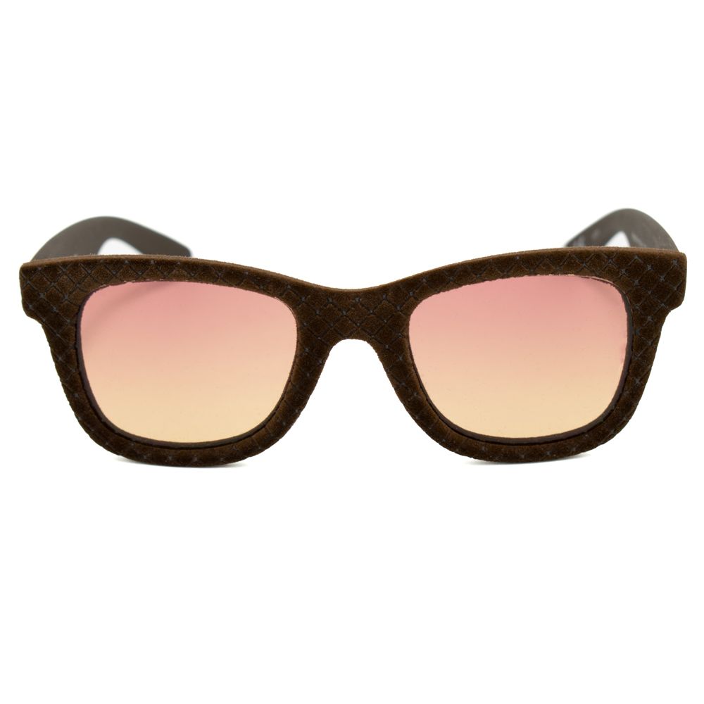 Lunettes de soleil en acétate marron Italia Independent