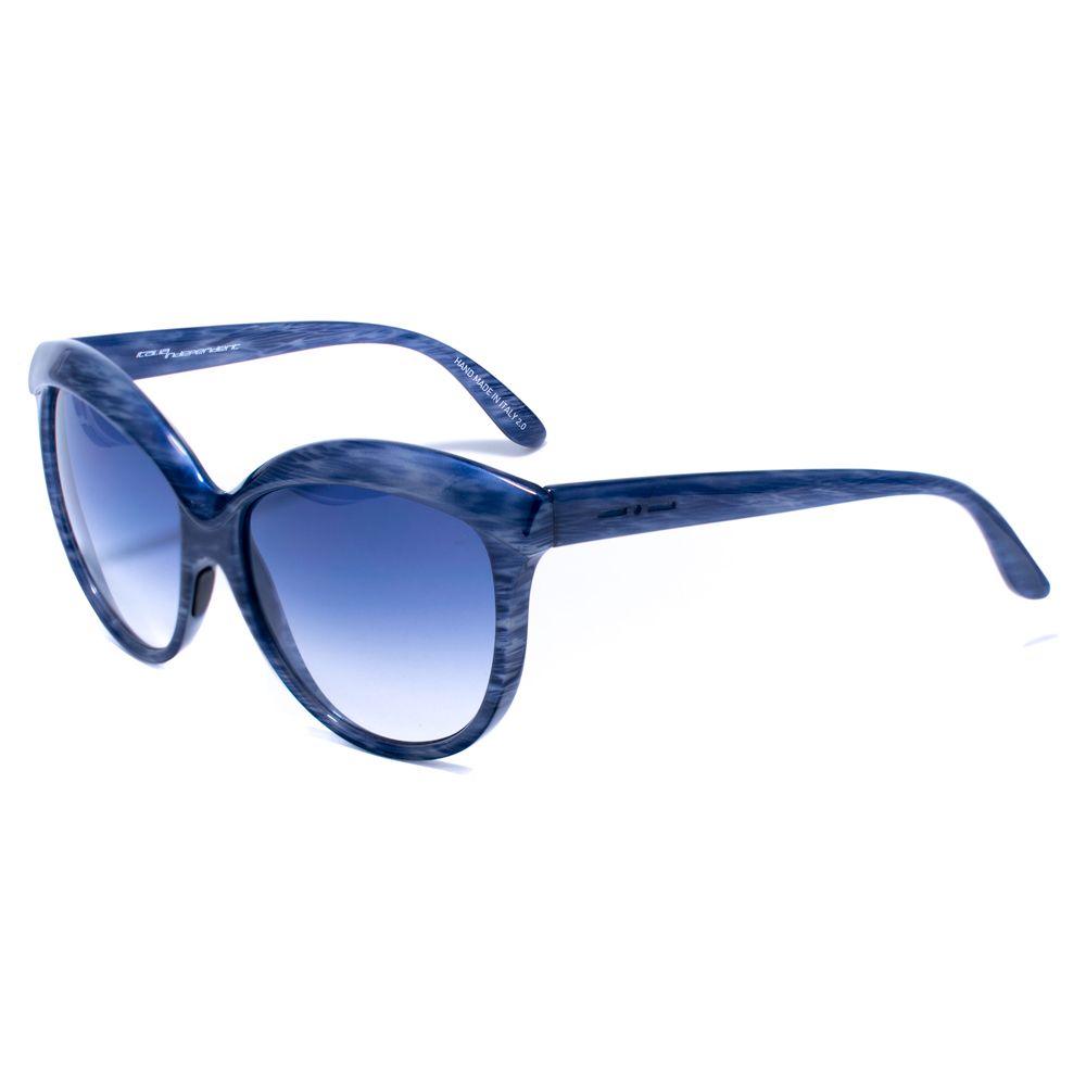 Lunettes de soleil Italia Independent en acétate bleu