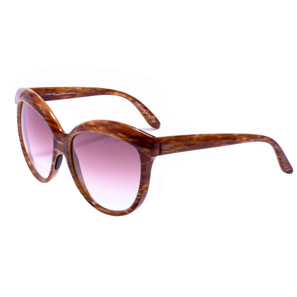 Lunettes de soleil en acétate marron Italia Independent