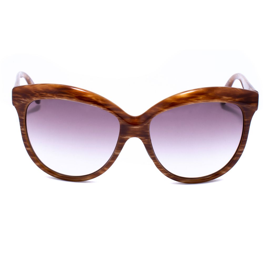 Lunettes de soleil en acétate marron Italia Independent
