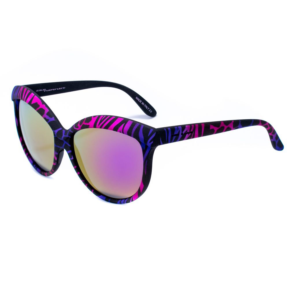 Lunettes de soleil en acétate violet Italia Independent