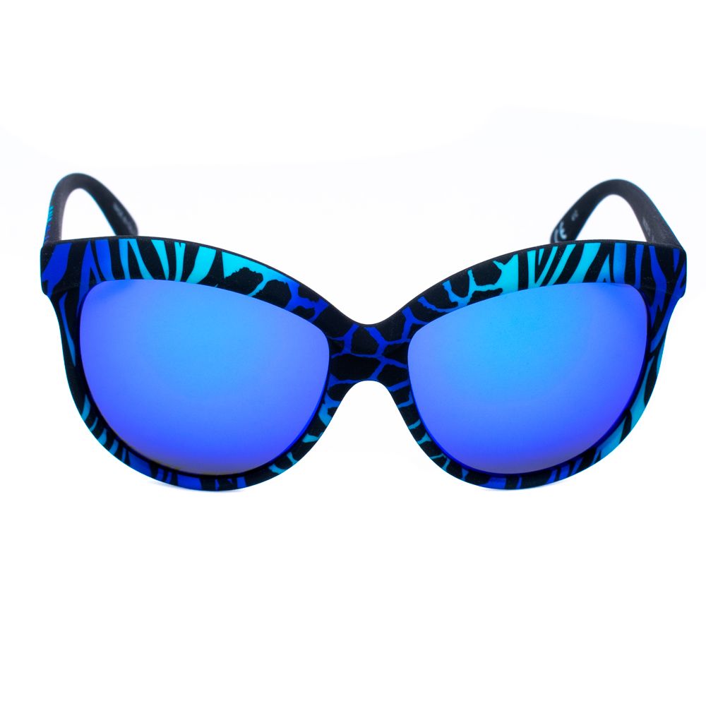 Lunettes de soleil Italia Independent en acétate bleu