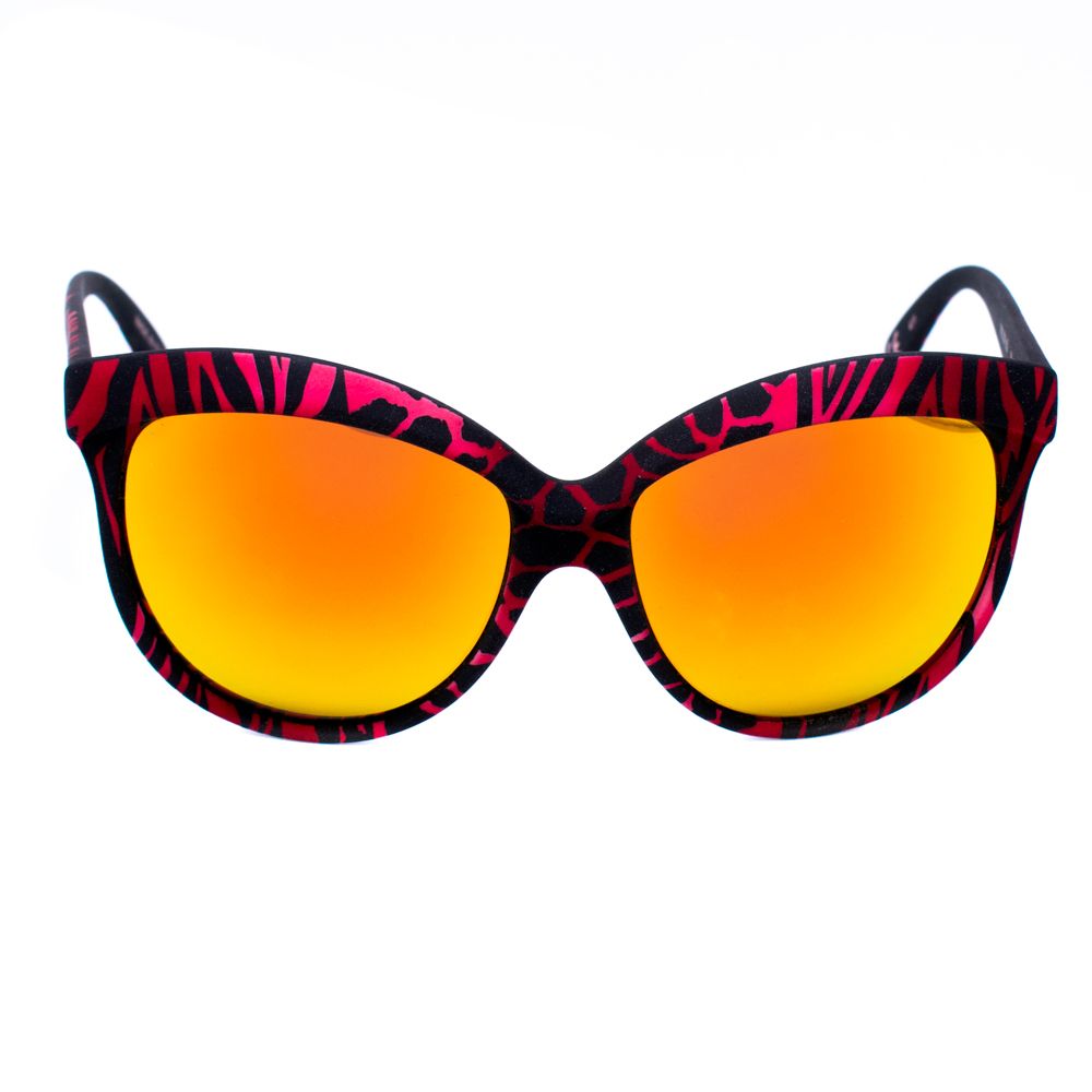 Lunettes de soleil en acétate rouge Italia Independent