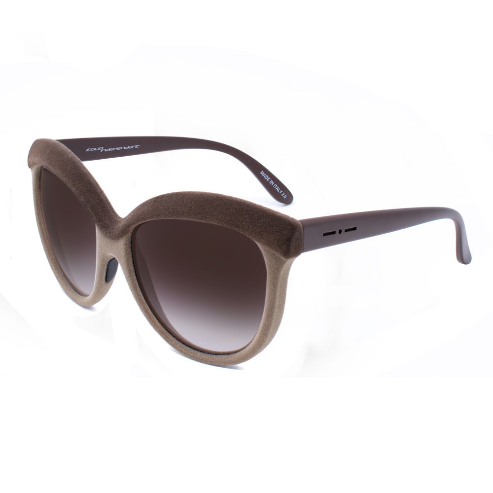 Lunettes de soleil en acétate marron Italia Independent