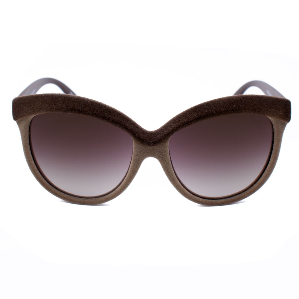 Lunettes de soleil en acétate marron Italia Independent