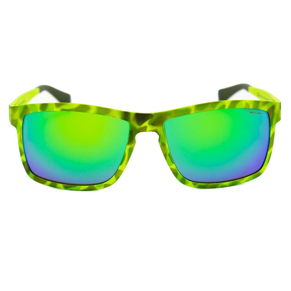 Lunettes de soleil en acétate vert Italia Independent